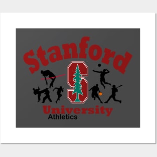 athletics of stanford university Posters and Art